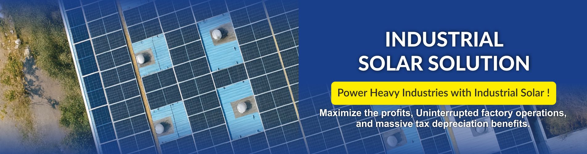 Industrial Solar Solutions Banner